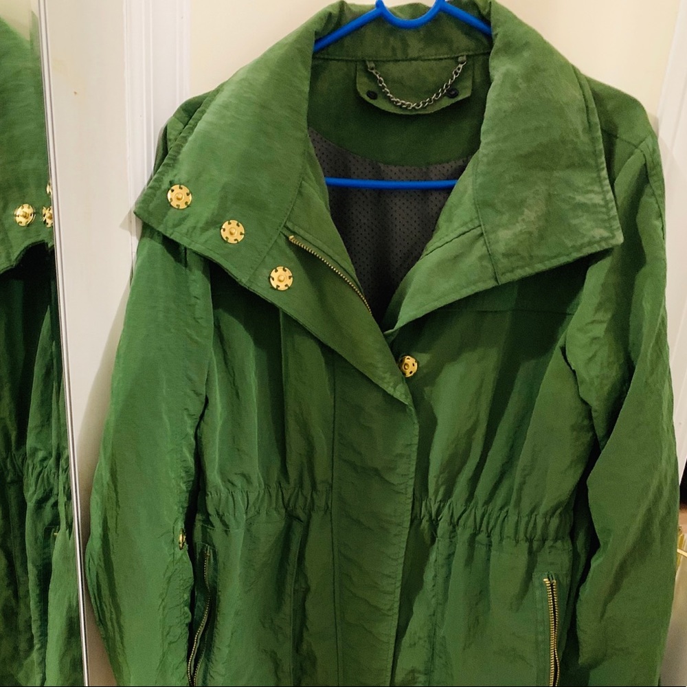 Nylon Trench Coat